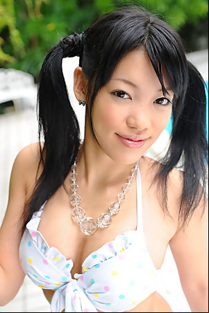 It's hard to resist hot pig tailed beauty
