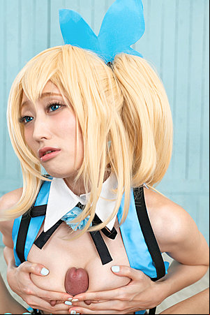 Japanese Mizuki Cosplay and titjob